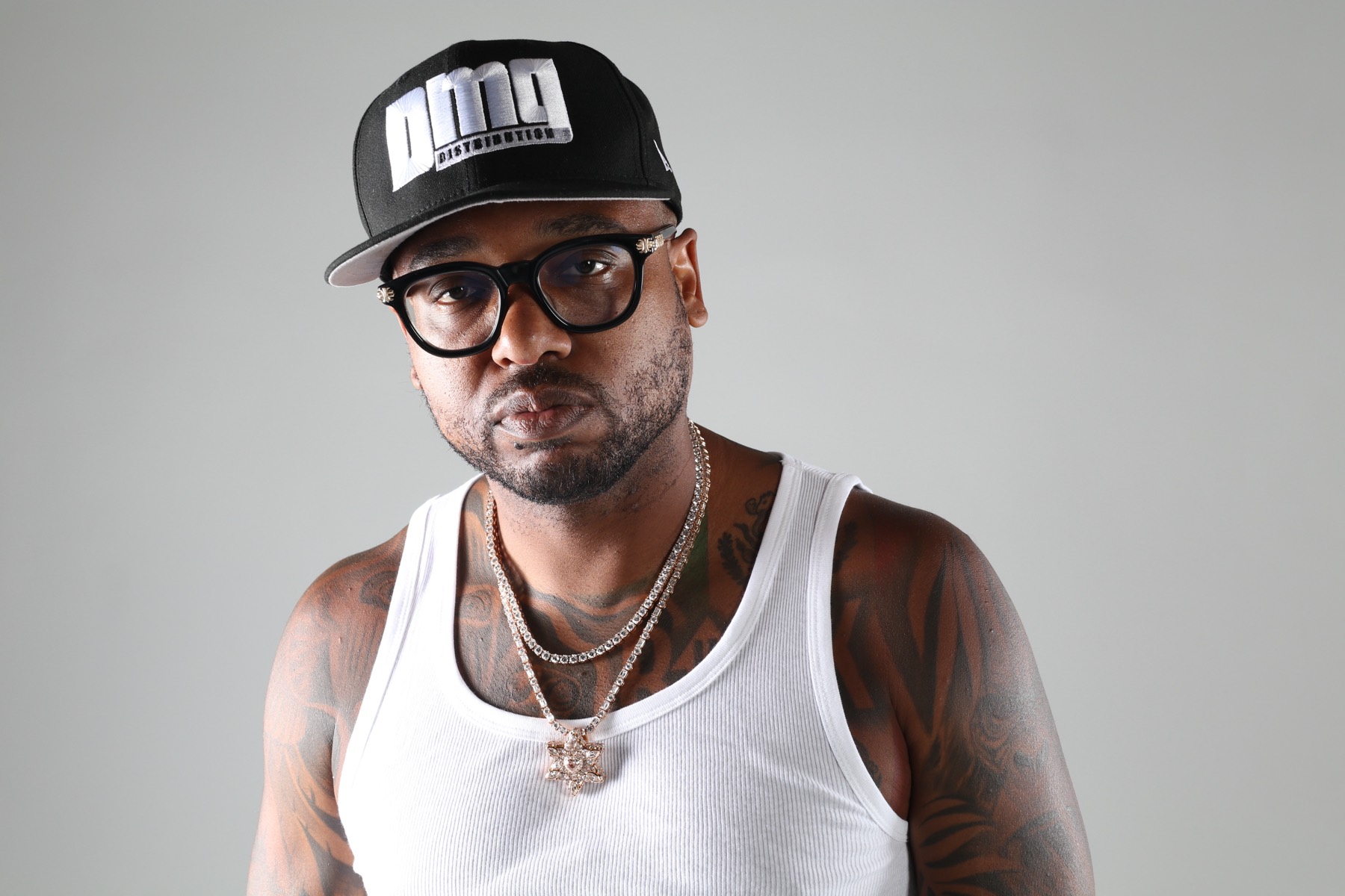Lil Bru — DMG Distributions 2026 photoshoot